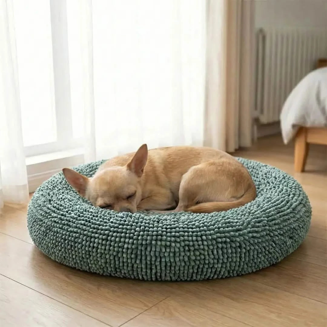 Round Chenille Dog Bed product image 7