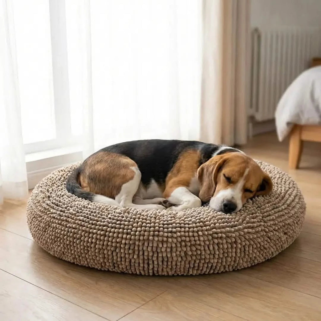 Round Chenille Dog Bed product image 9