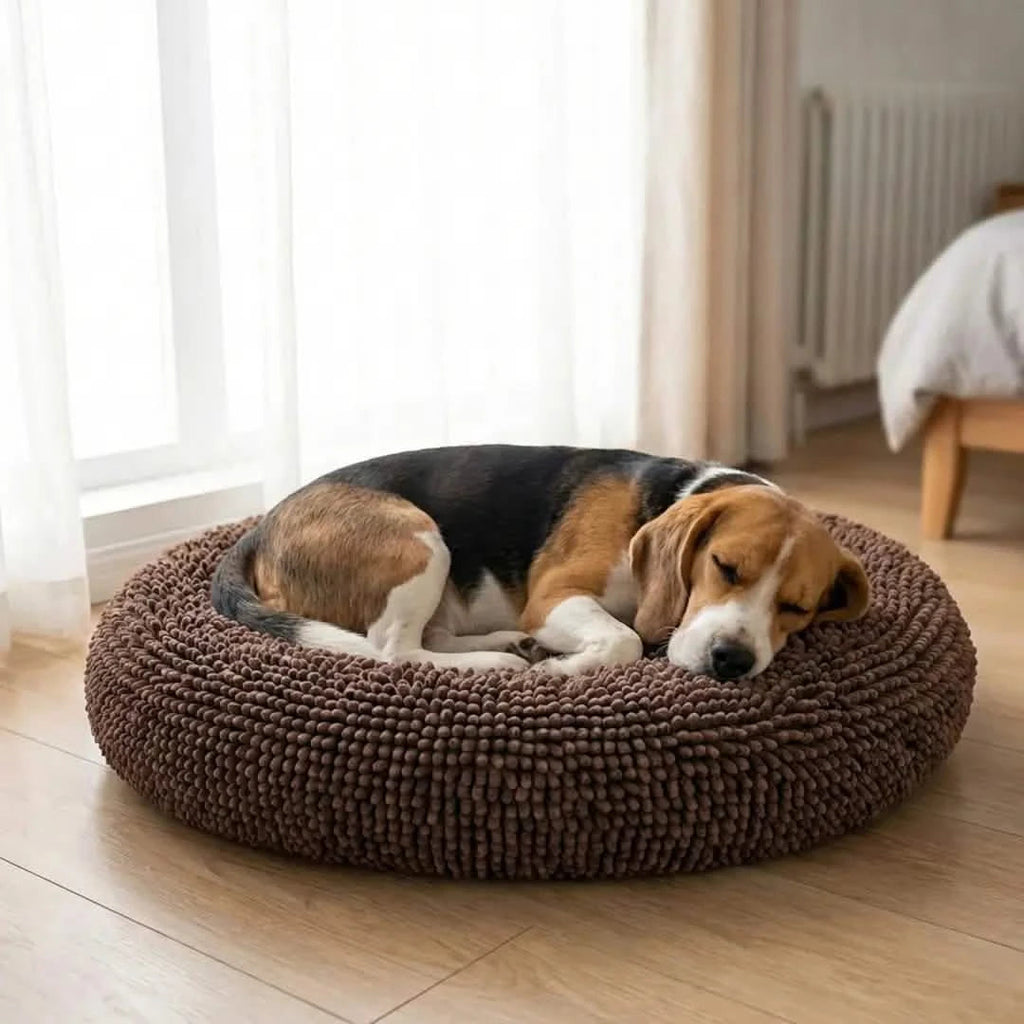 Round Chenille Dog Bed product image 10