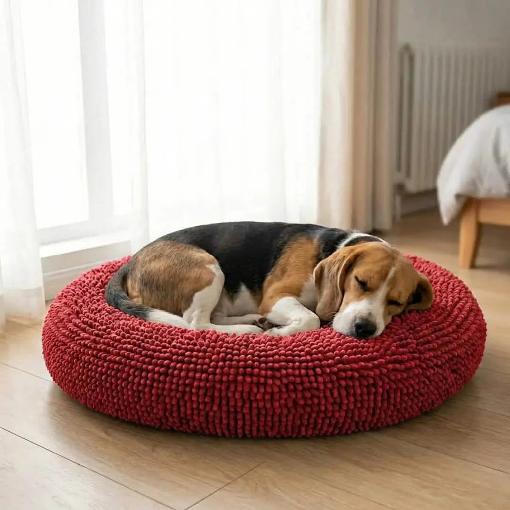 Round Chenille Dog Bed product image 12