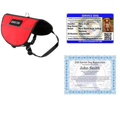Service dog registration package product image 1
