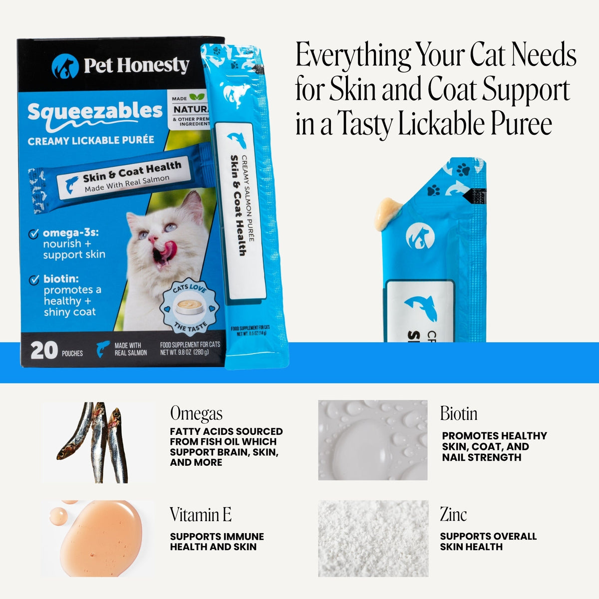 Cat Skin & Coat Supplement product image 3
