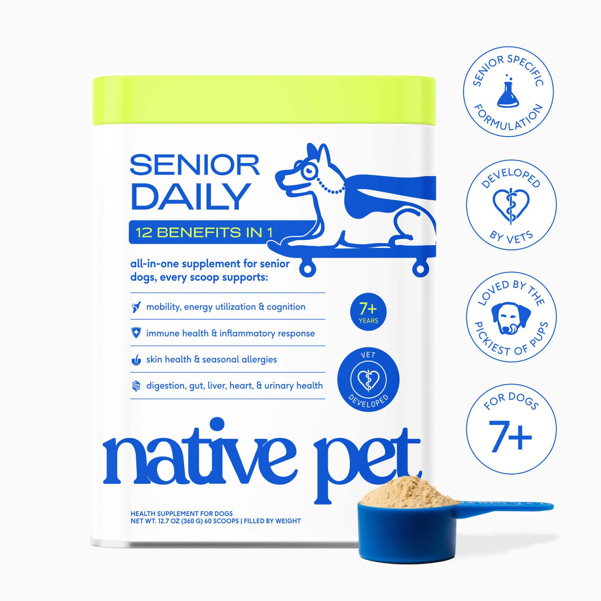 Senior Dog Supplement Powder product image 1