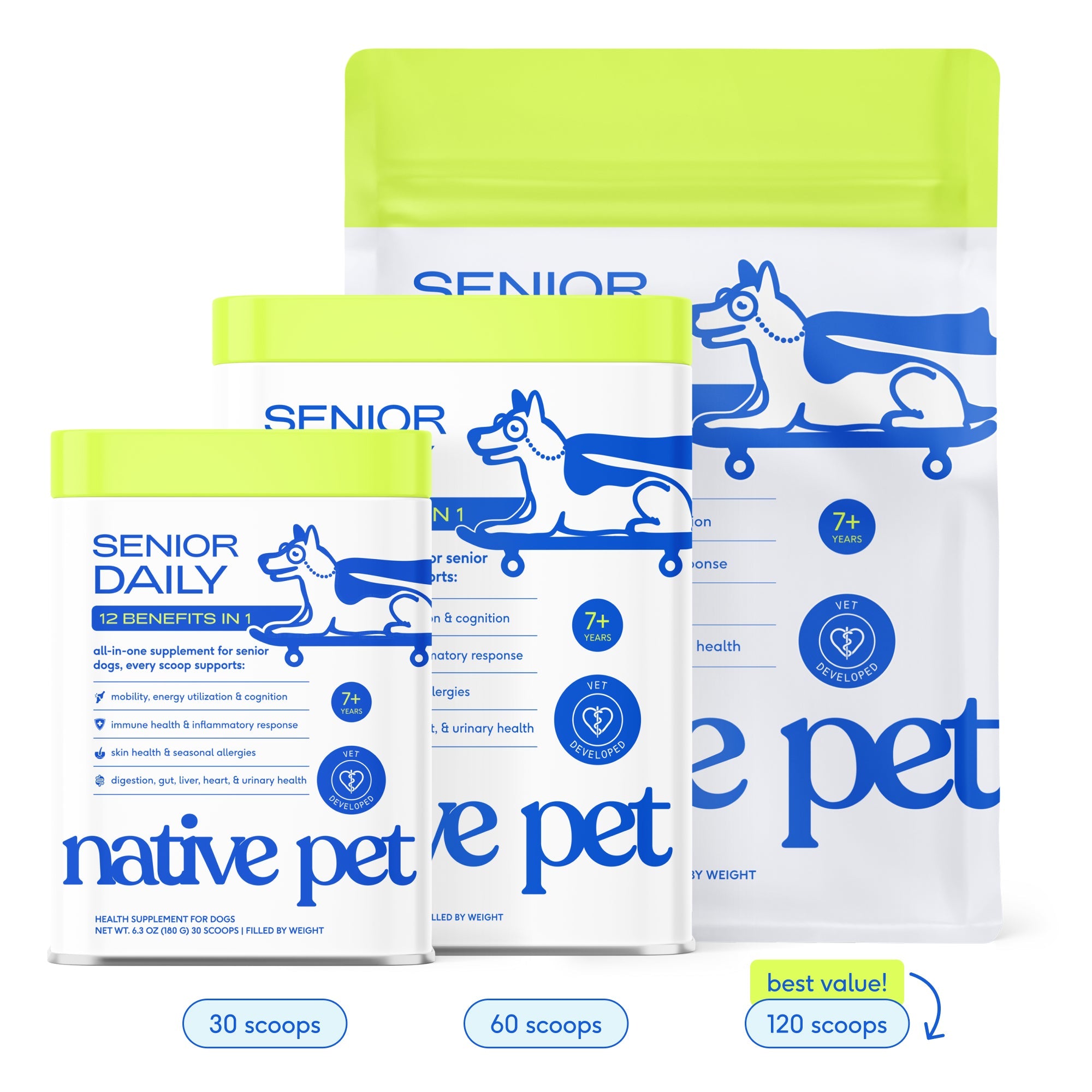 Senior Dog Supplement Powder product image 10