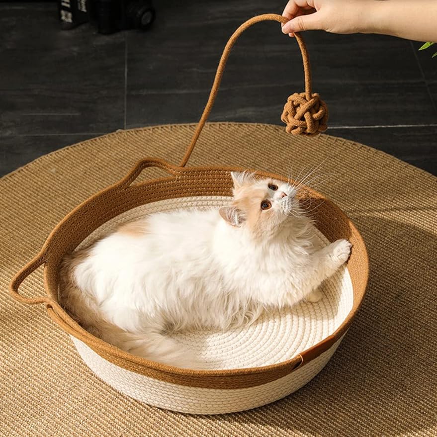 Cotton Rope Cat Bed product image 1