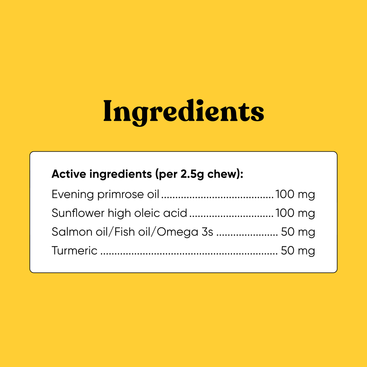 Dog Skin & Coat Supplement product image 2