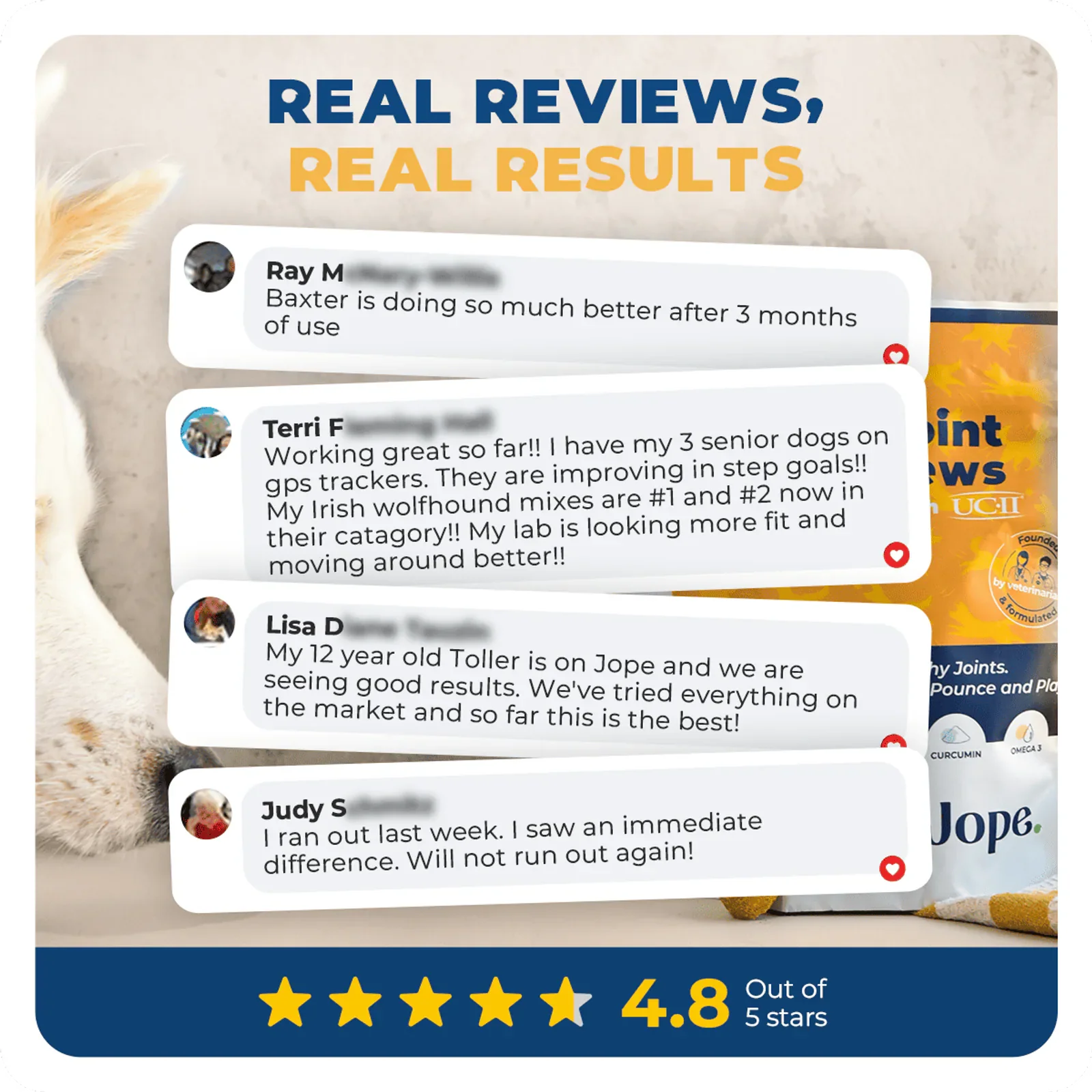 Jope Hip & Joint Supplement Review, opinion, and complaint from customers