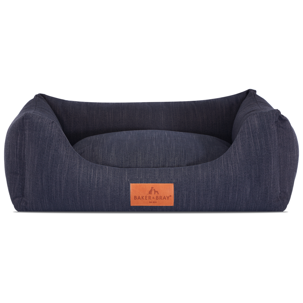 The Comfort - Eco Friendly Orthopaedic Luxury Dog Bed, Navy Blue