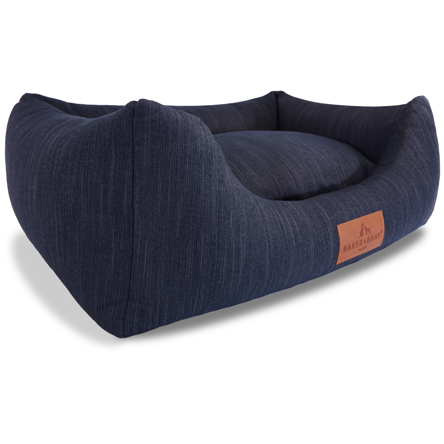 The Comfort - Eco Friendly Orthopaedic Luxury Dog Bed, Navy Blue