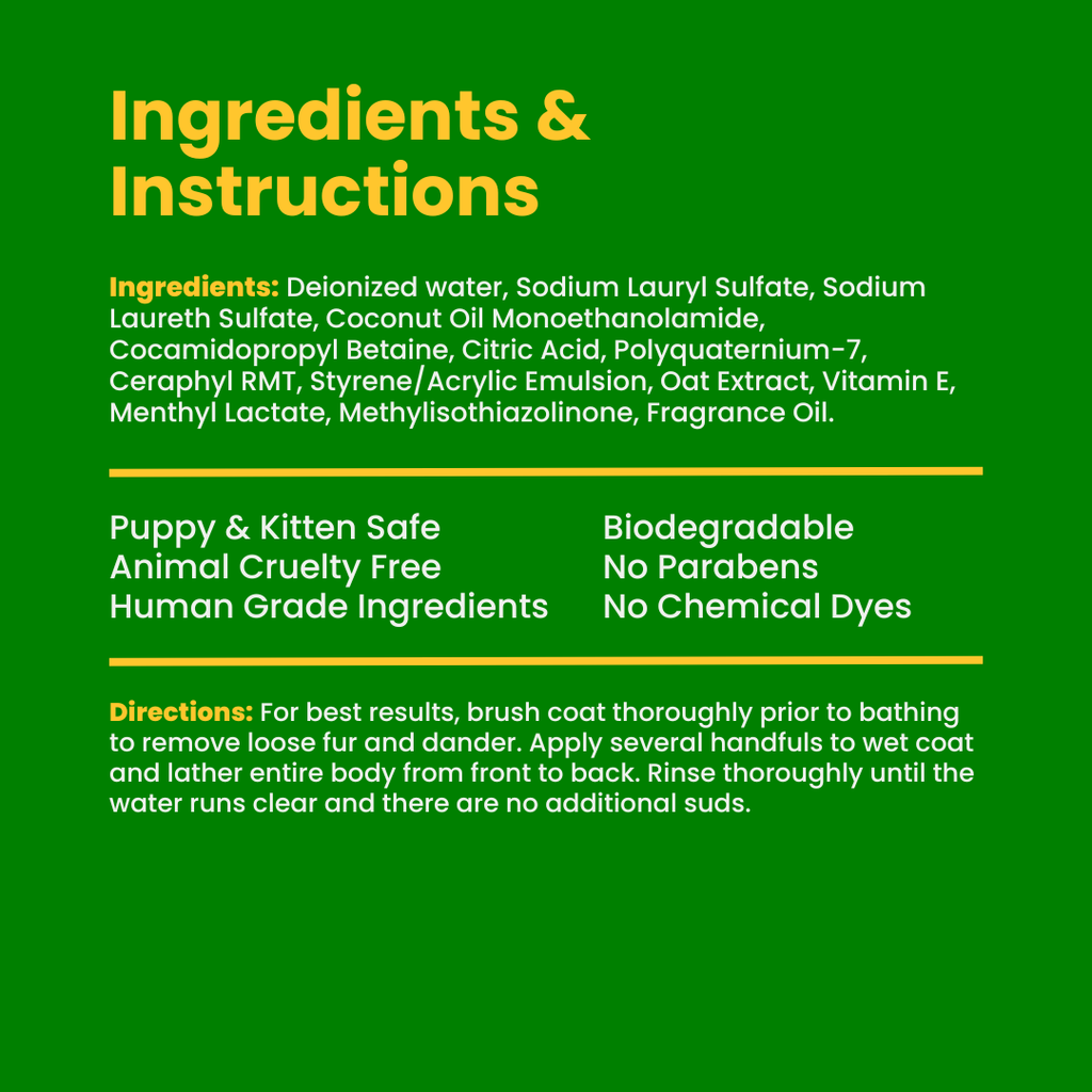 Deep-Moisturizing Dog and Cat Shampoo product image 6