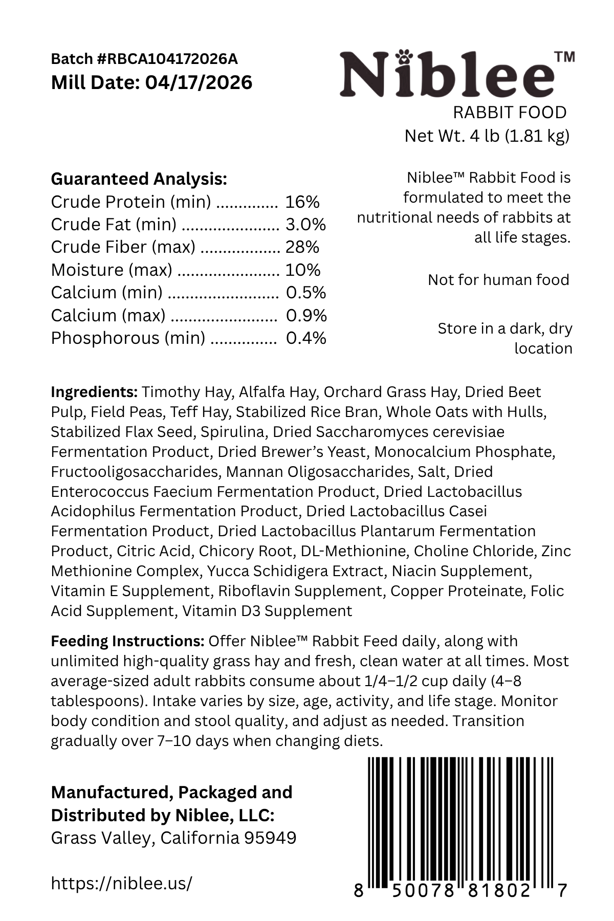 Rabbit Food product image 2