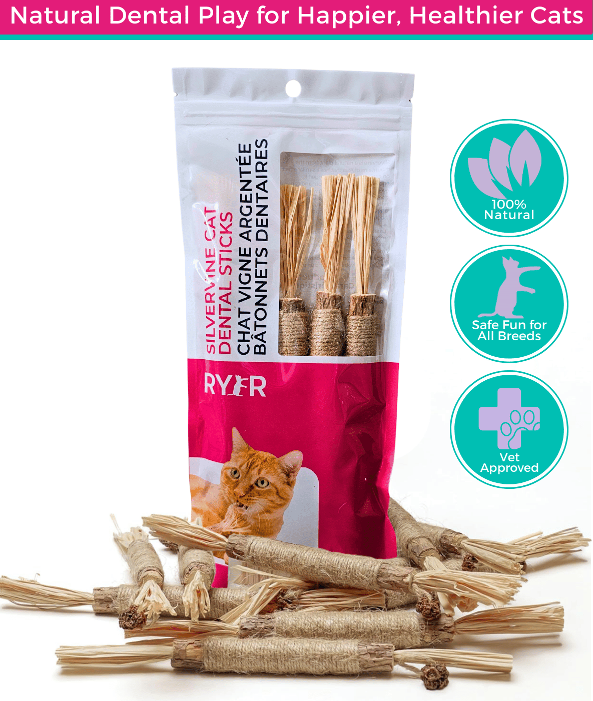 Silvervine Cat Dental Stick product image 2