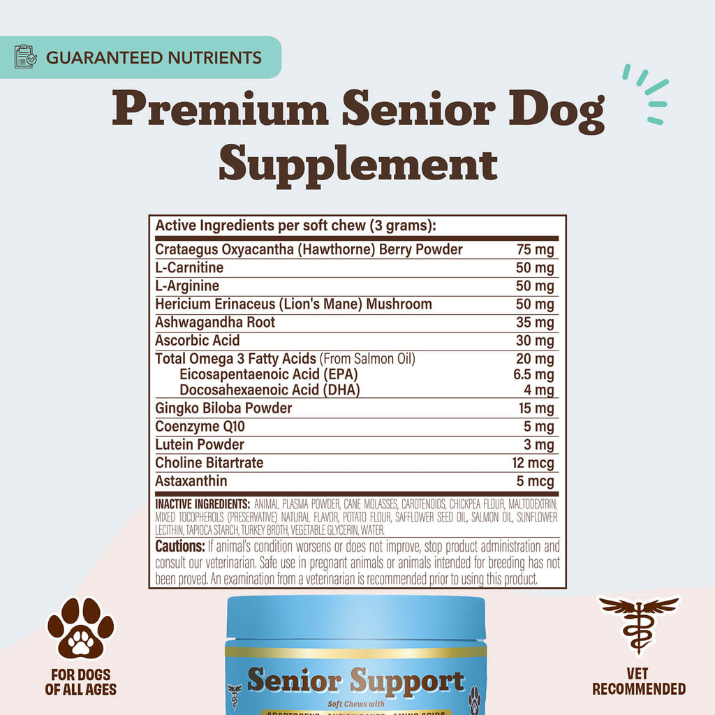 Senior Dog Supplement Chews product image 7