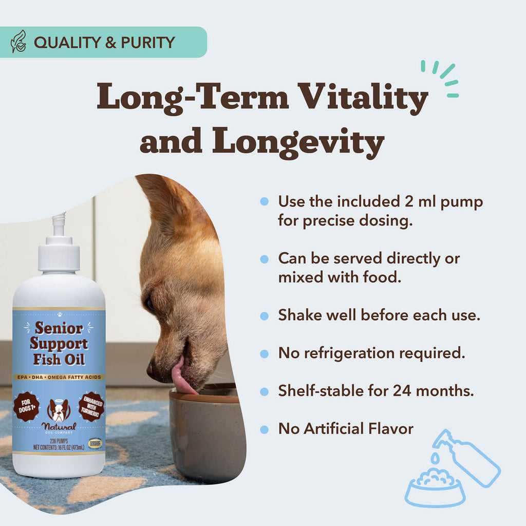 Senior Dog Fish Oil product image 3