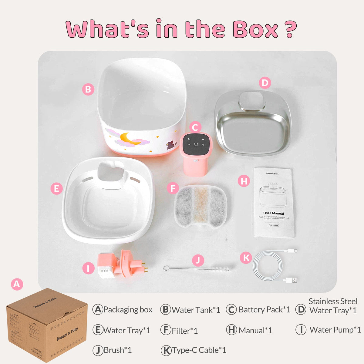 Wireless Pet Water Fountain product image 3