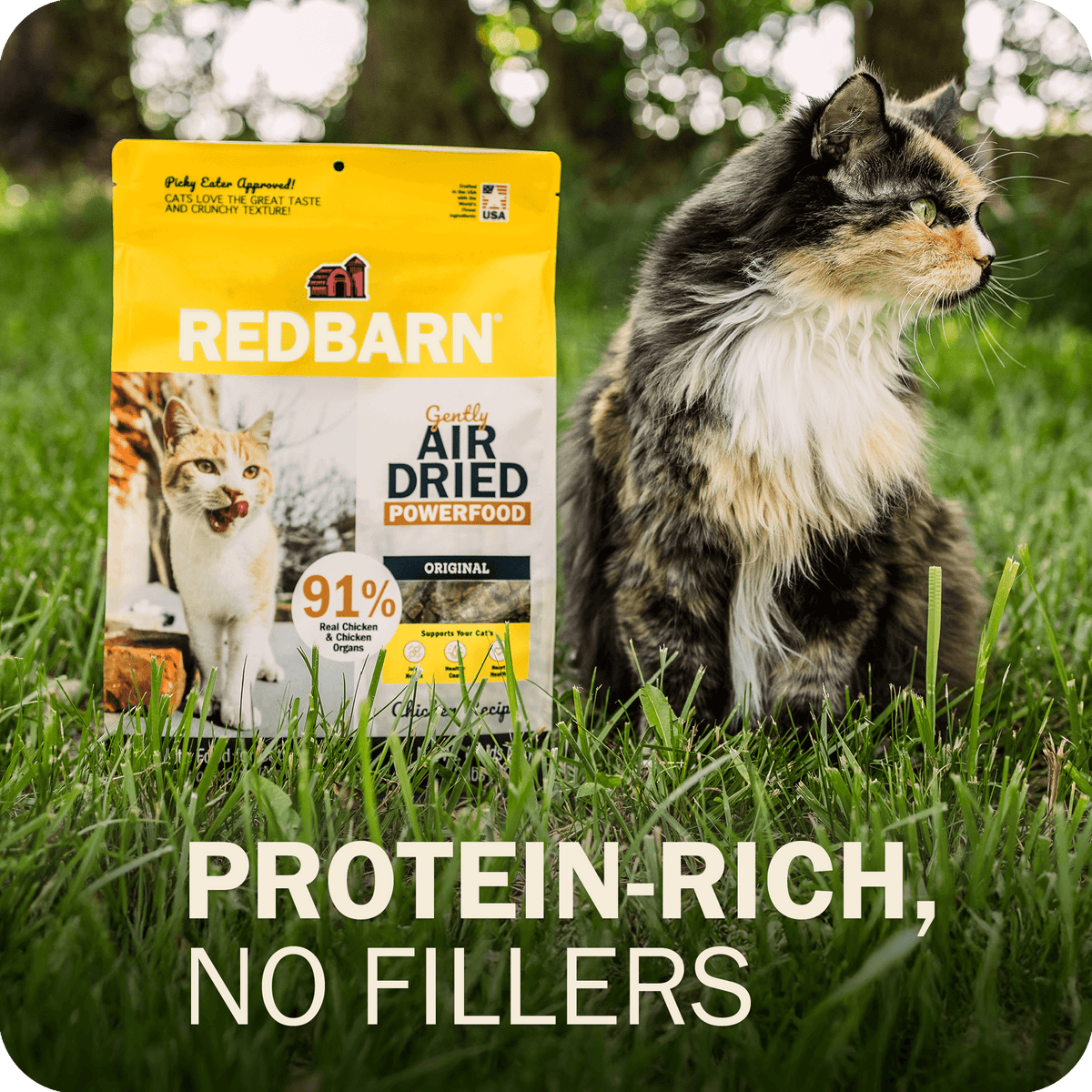 Protein-rich, no fillers!