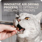 Innovative air drying process to optimally preserve nutrients