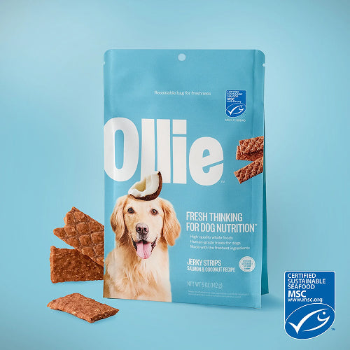 Salmon and Coconut Dog Jerky Treats, Default Title