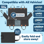 Vehicle Back Seat Cover and Dog Bed product image 2