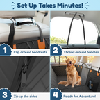 Vehicle Back Seat Cover and Dog Bed product image 4