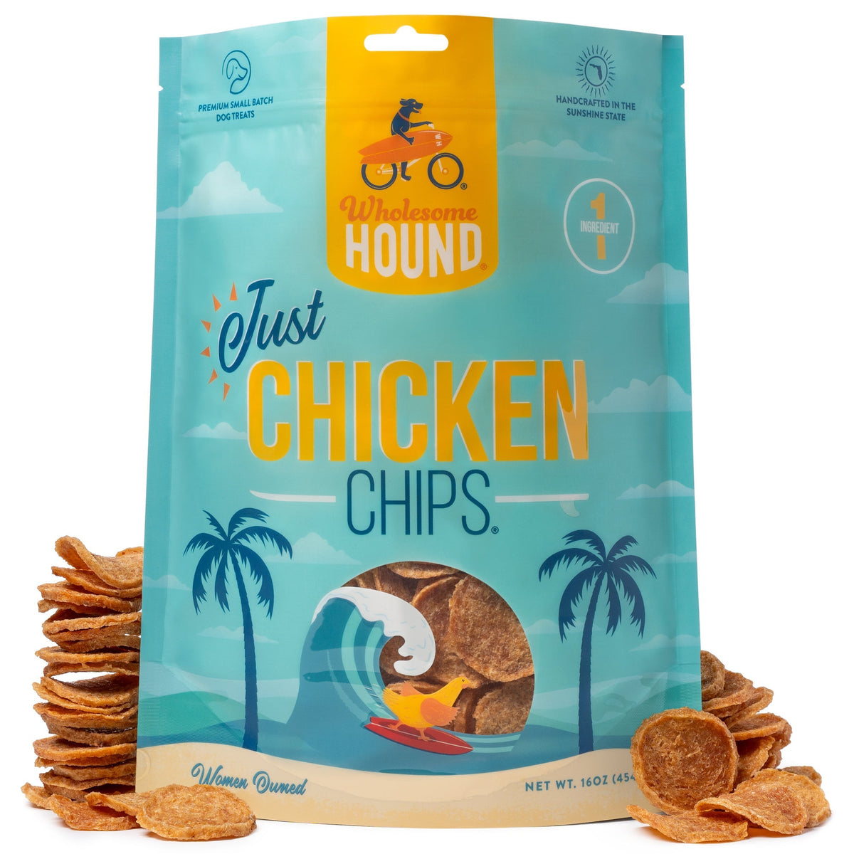 Just Chicken Chips 16oz