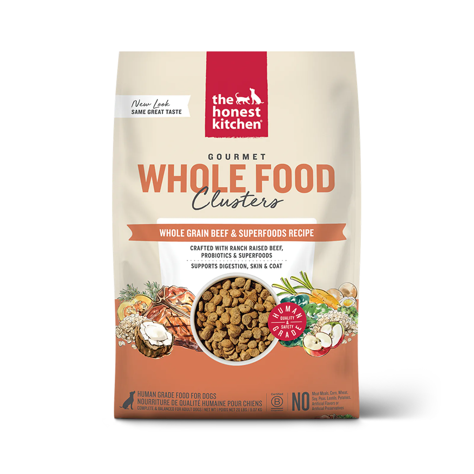 Whole Grain Beef & Oat Whole Food Clusters product image 1