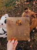 Pasture-Raised Beef Hide Chips, Large - 8"x8"