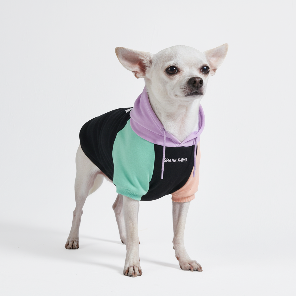 Stretch Fleece Dog Hoodie, S
