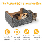 Hide & Scratch Extra-Large Cat Scratcher Box product image 3