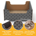 Hide & Scratch Extra-Large Cat Scratcher Box product image 5