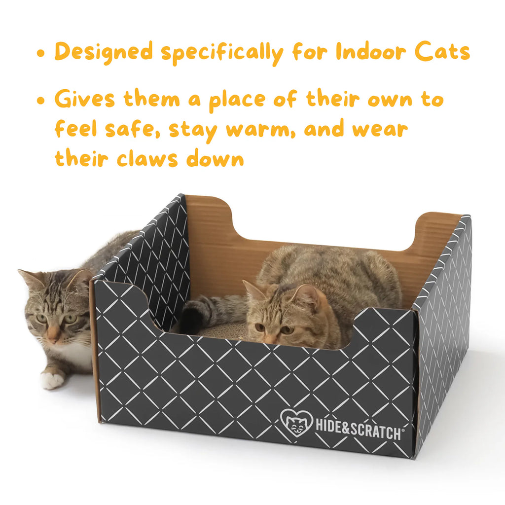 Hide & Scratch Extra-Large Cat Scratcher Box product image 16