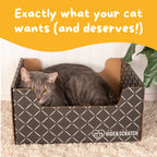 Hide & Scratch Extra-Large Cat Scratcher Box product image 17