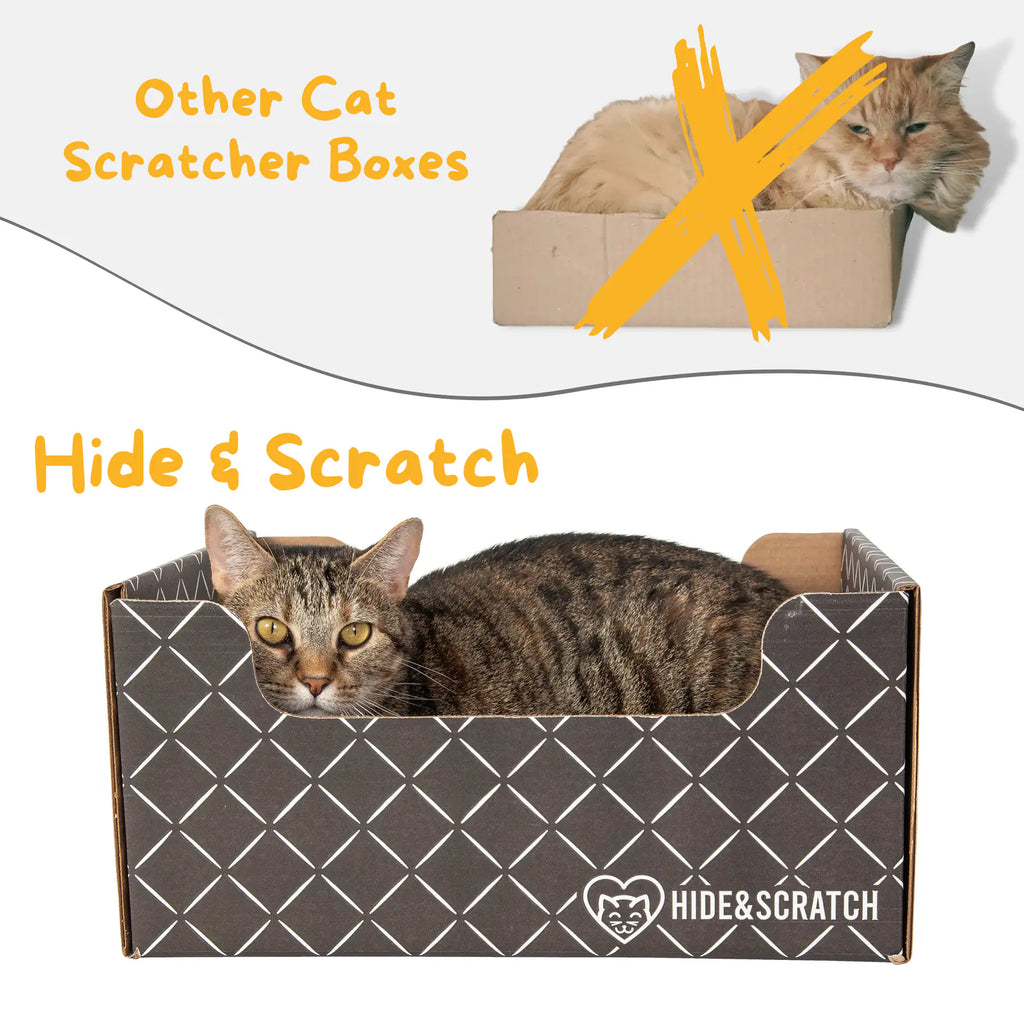 Hide & Scratch Extra-Large Cat Scratcher Box product image 18