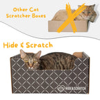 Hide & Scratch Extra-Large Cat Scratcher Box product image 18