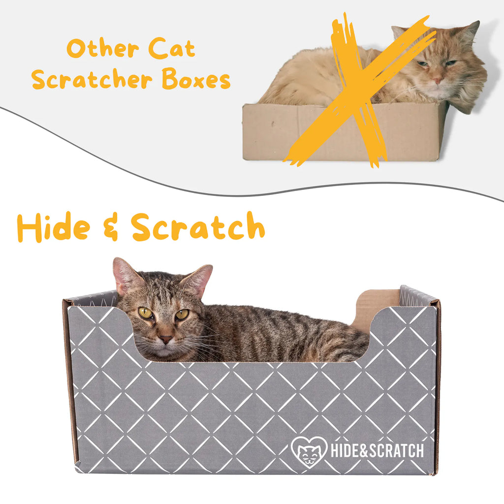Hide & Scratch Extra-Large Cat Scratcher Box product image 22