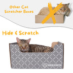 Hide & Scratch Extra-Large Cat Scratcher Box product image 22