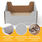 Hide & Scratch Extra-Large Cat Scratcher Box product image 30
