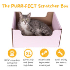 Hide & Scratch Extra-Large Cat Scratcher Box product image 36