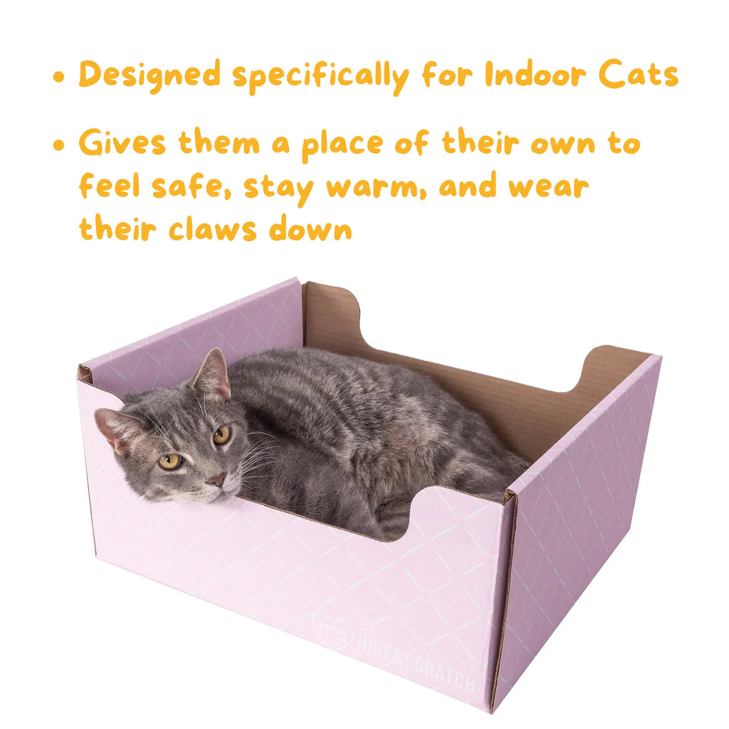 Hide & Scratch Extra-Large Cat Scratcher Box product image 38