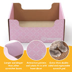 Hide & Scratch Extra-Large Cat Scratcher Box product image 39