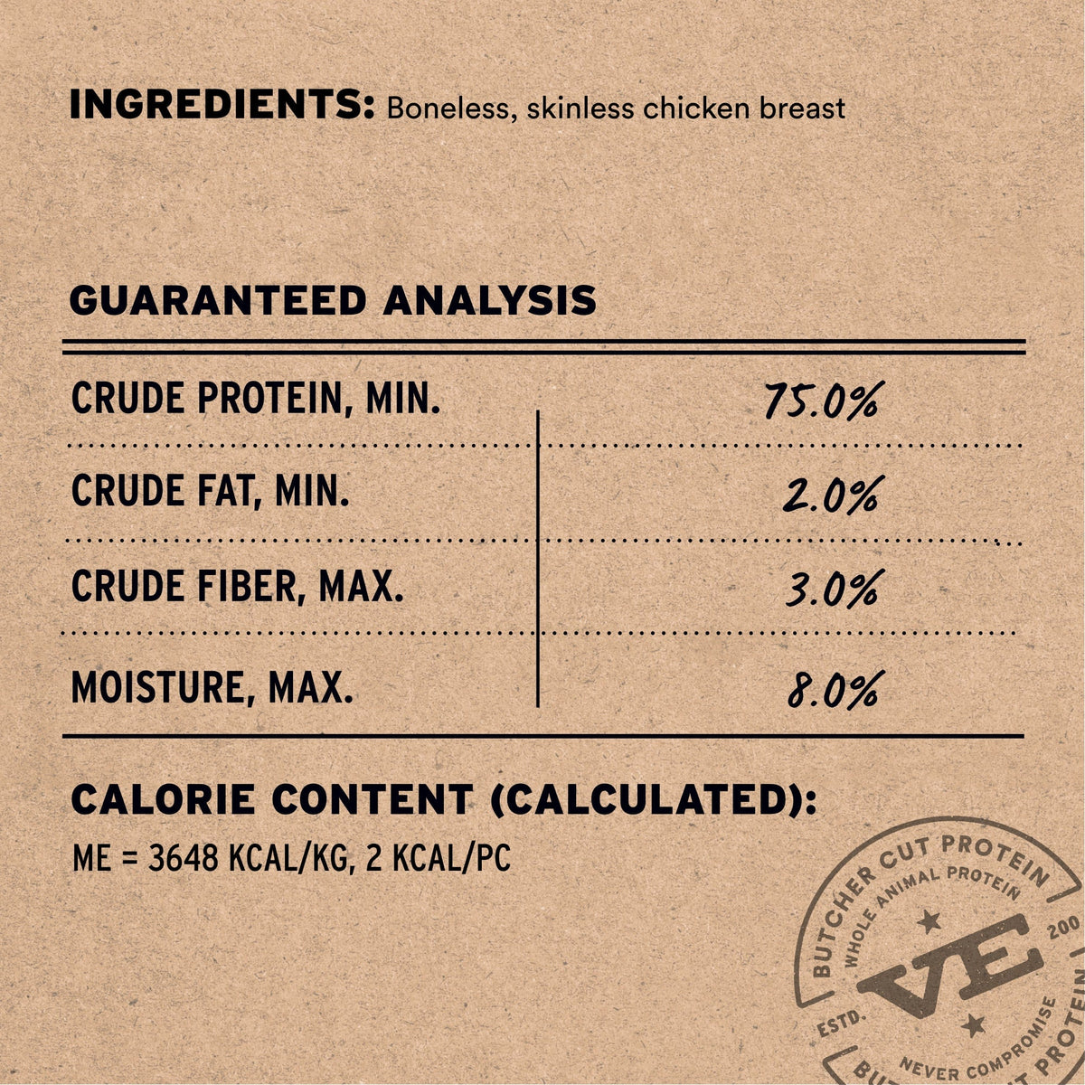 Freeze-Dried Chicken Breast Dog Treats product image 3