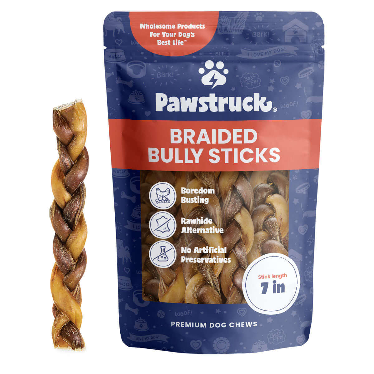 Braided Bully Sticks product image 1