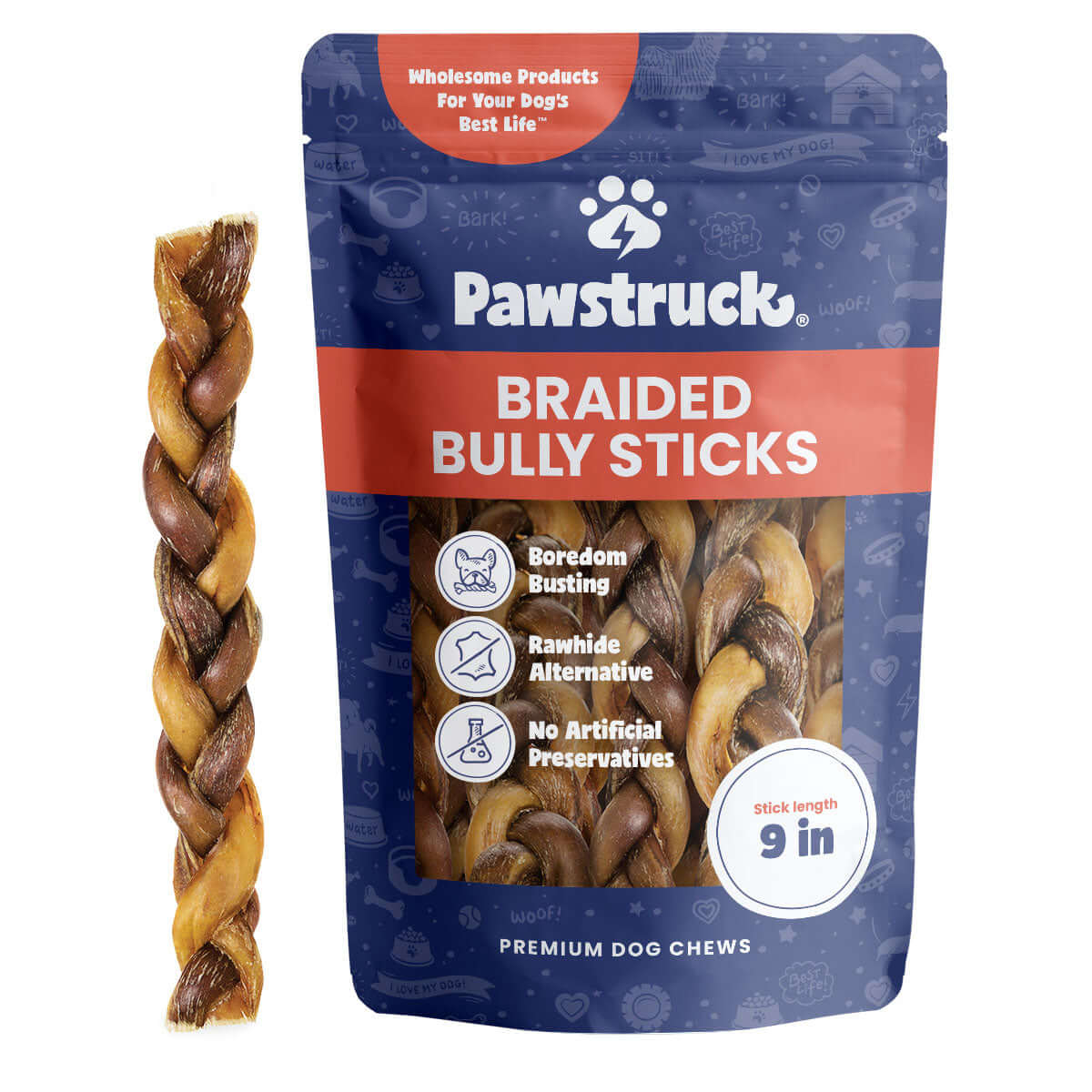 Braided Bully Sticks product image 1