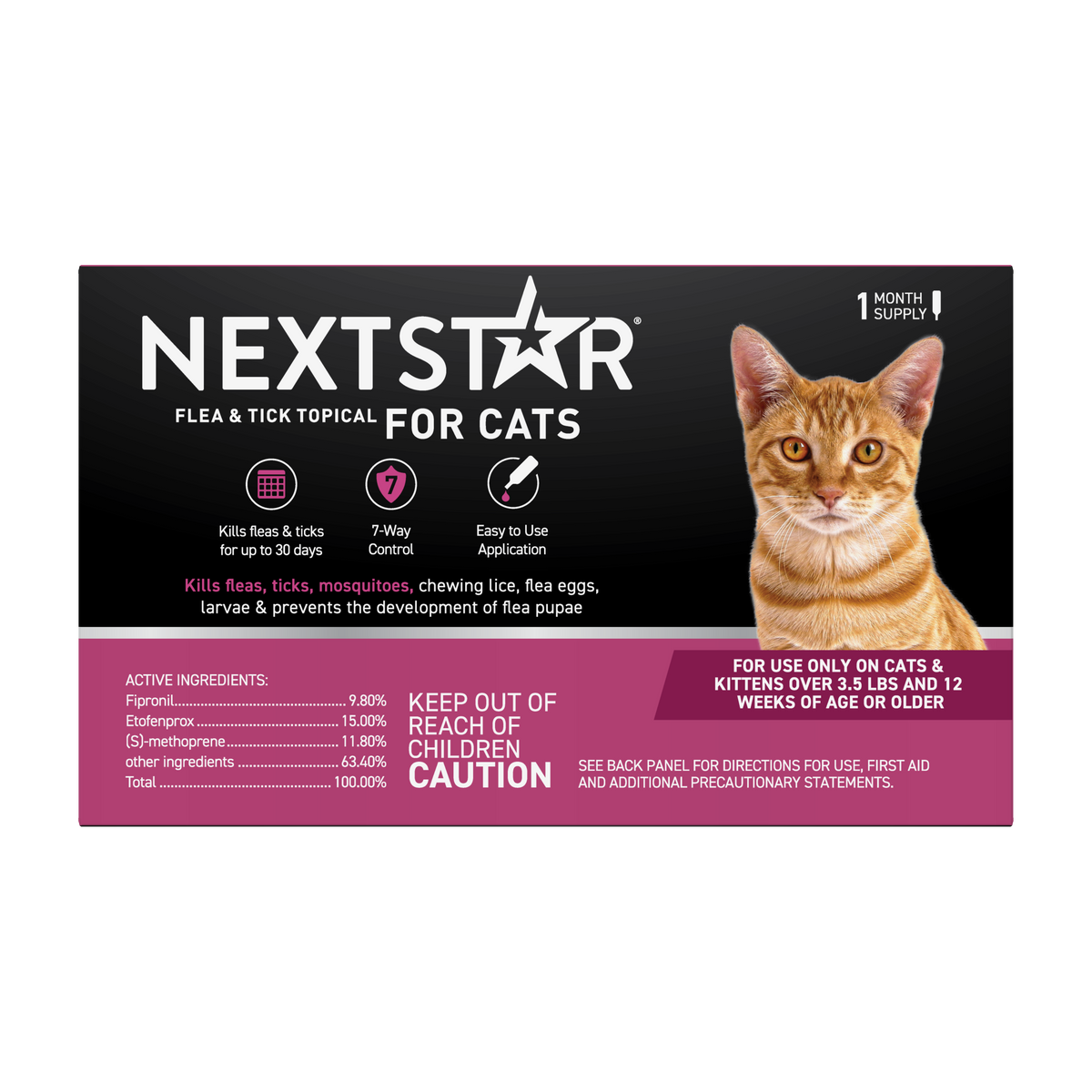 Cat Flea and Tick Spot Treatment product image 12