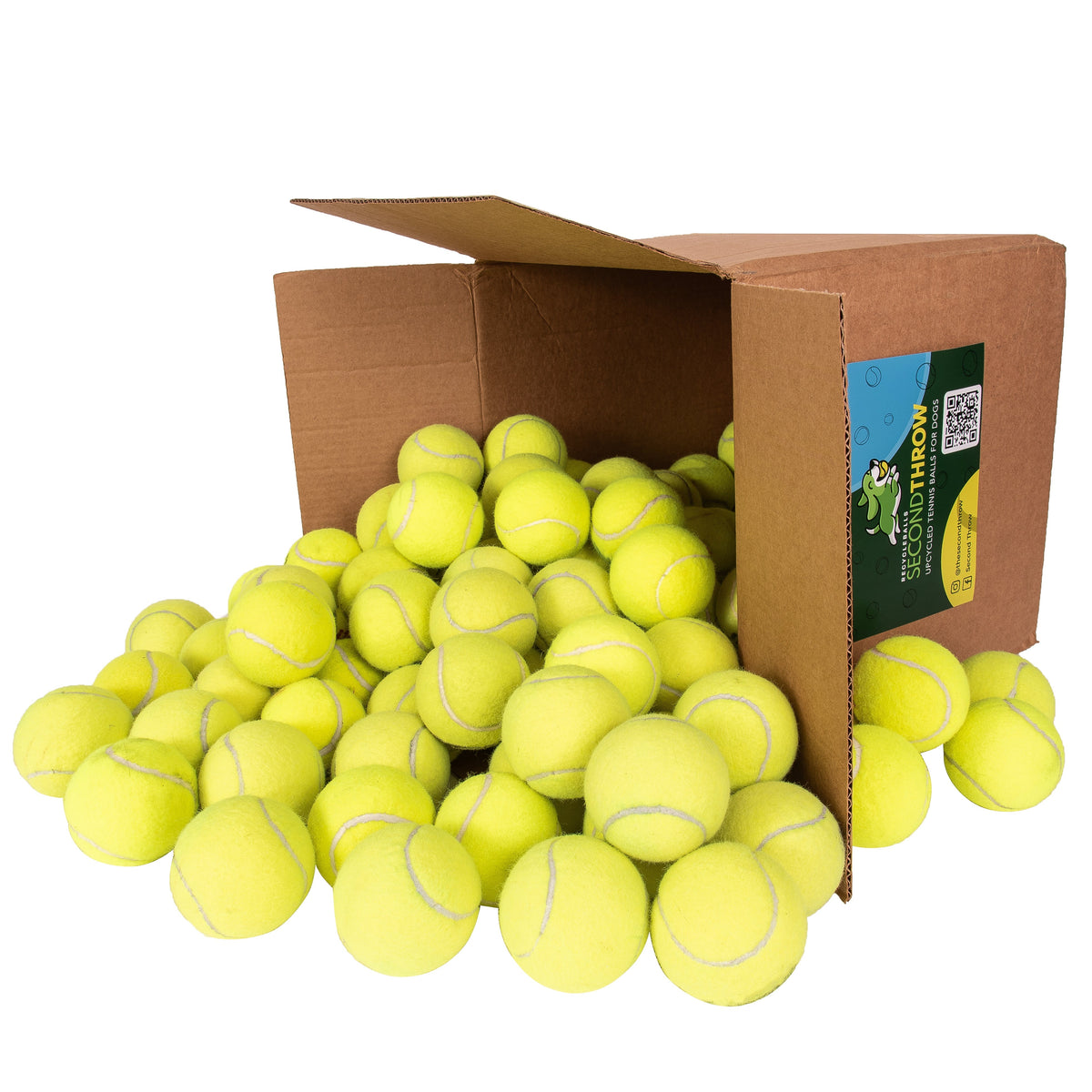 100 Tennis Balls For Dogs