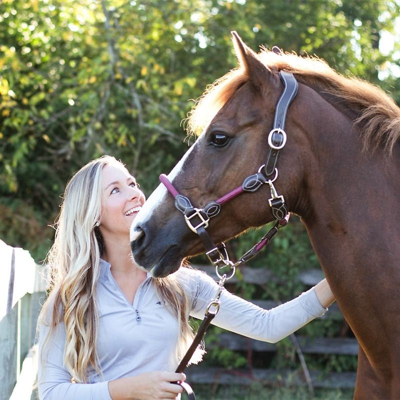Leather Rope Horse Halter product image 10