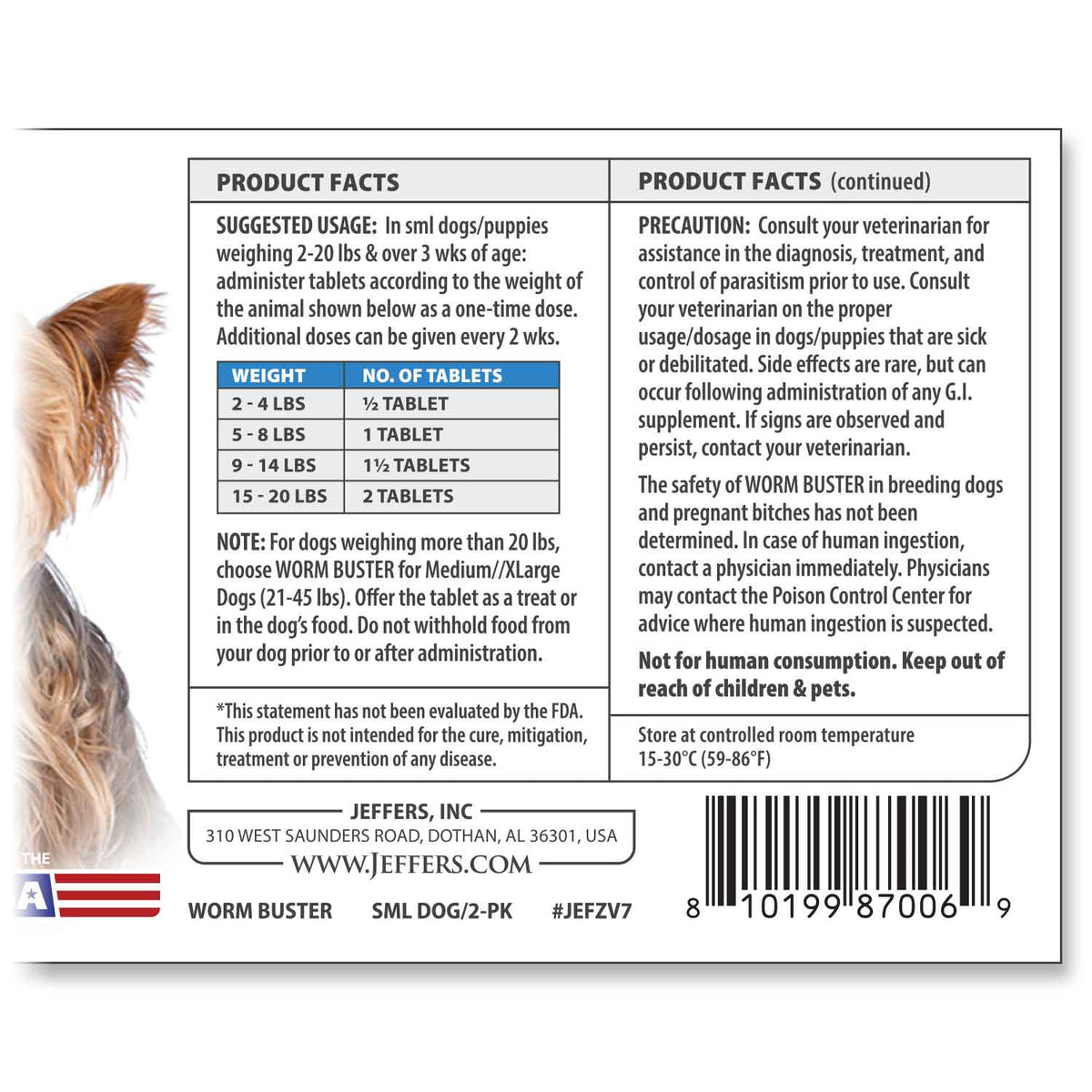 Dog Dewormer Tablet product image 3