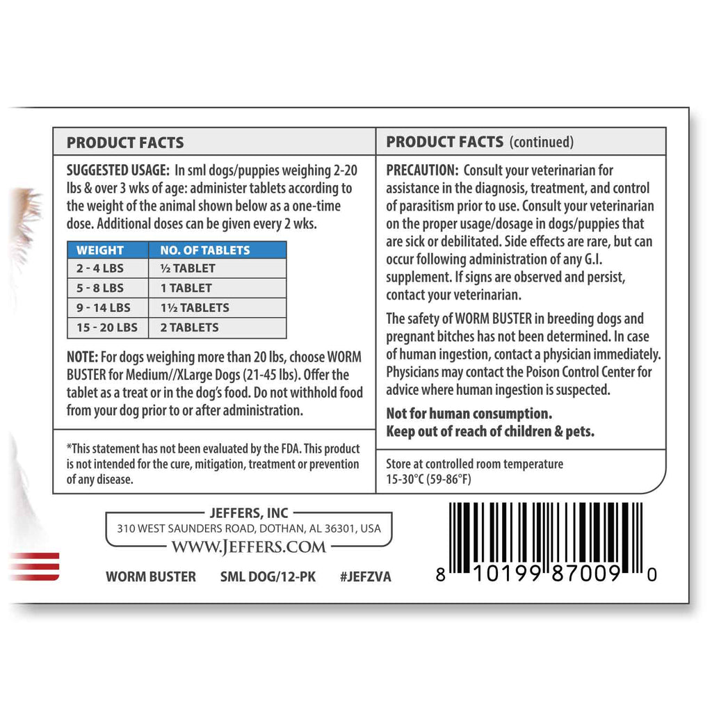 Dog Dewormer Tablet product image 5
