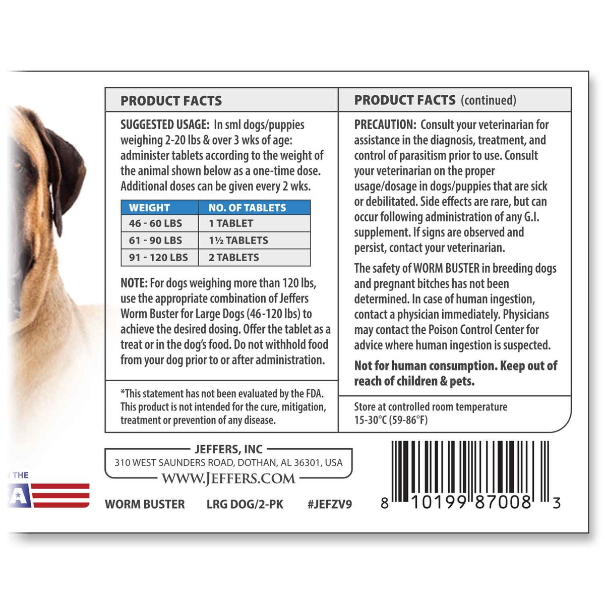 Dog Dewormer Tablet product image 15