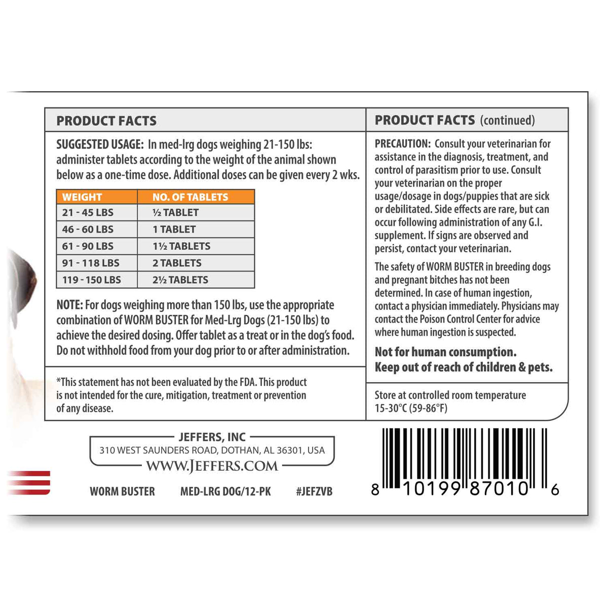 Dog Dewormer Tablet product image 18